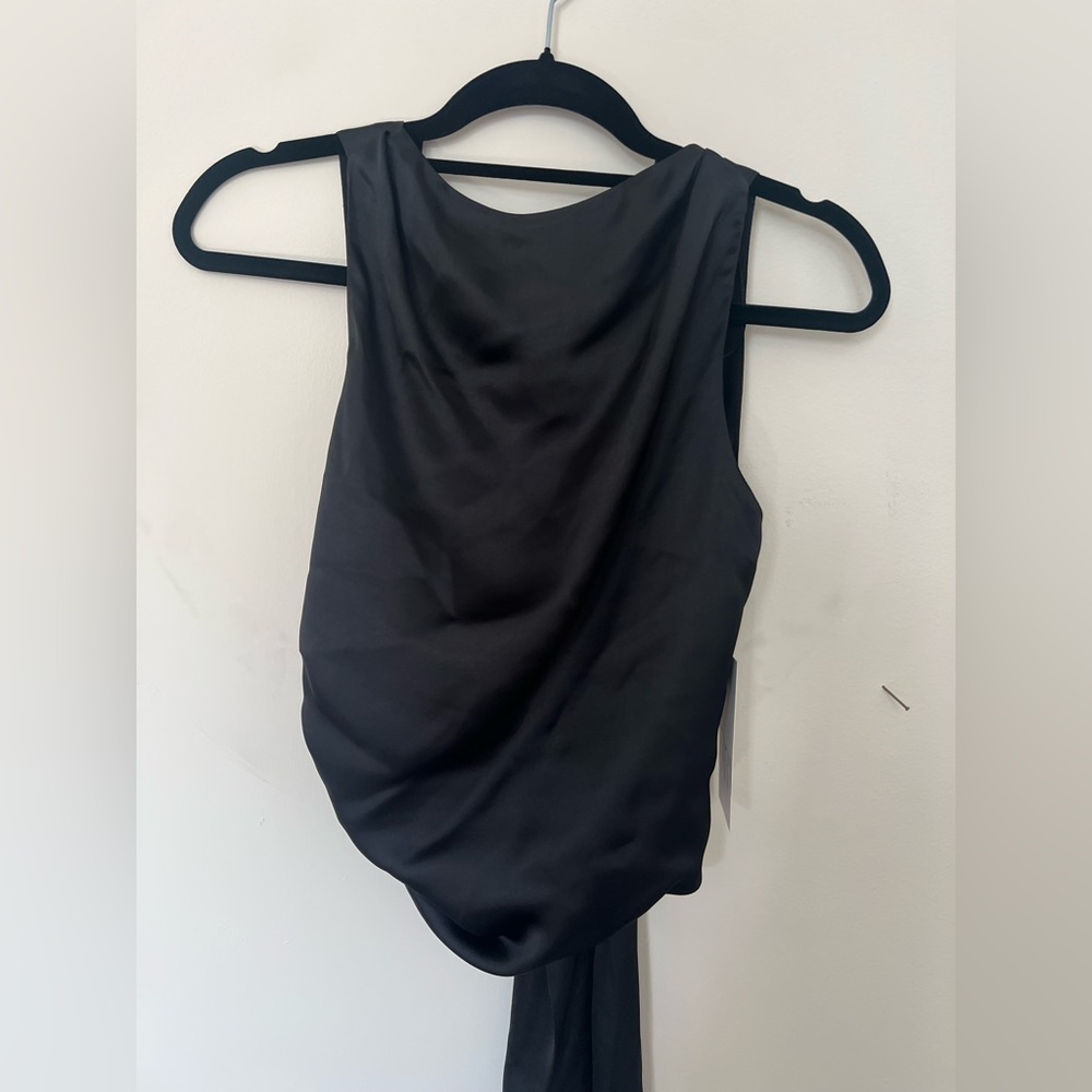 Backless Zara satin top